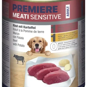 Markenprodukt PREMIERE Meati Sensitive Rind mit Kartoffeln 800 g